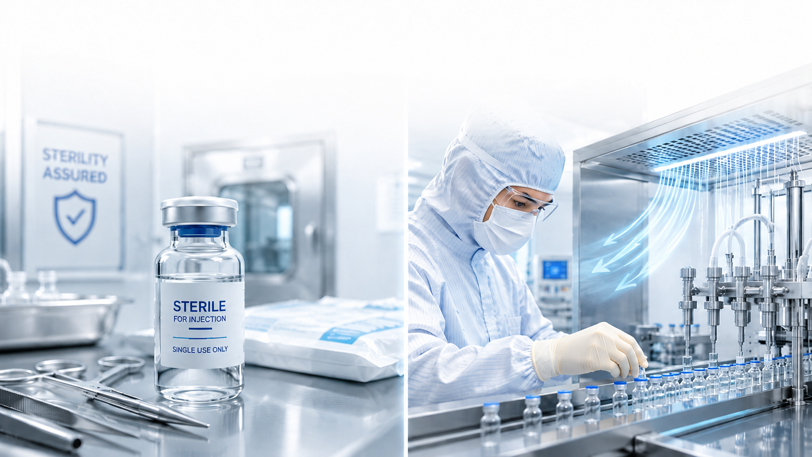 sterile vs aseptic
