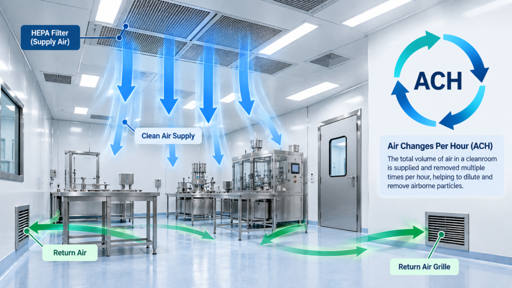 Understanding Cleanroom Air Changes Per Hour (ACH)