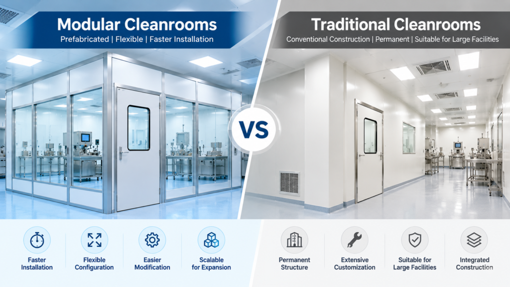 Modular vs Traditional Cleanrooms
