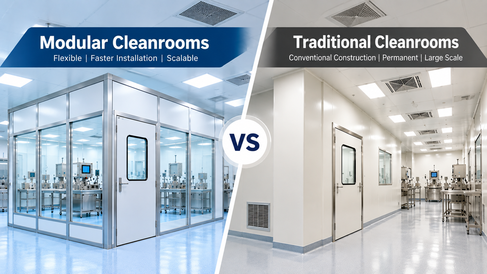 Modular vs Traditional Cleanrooms