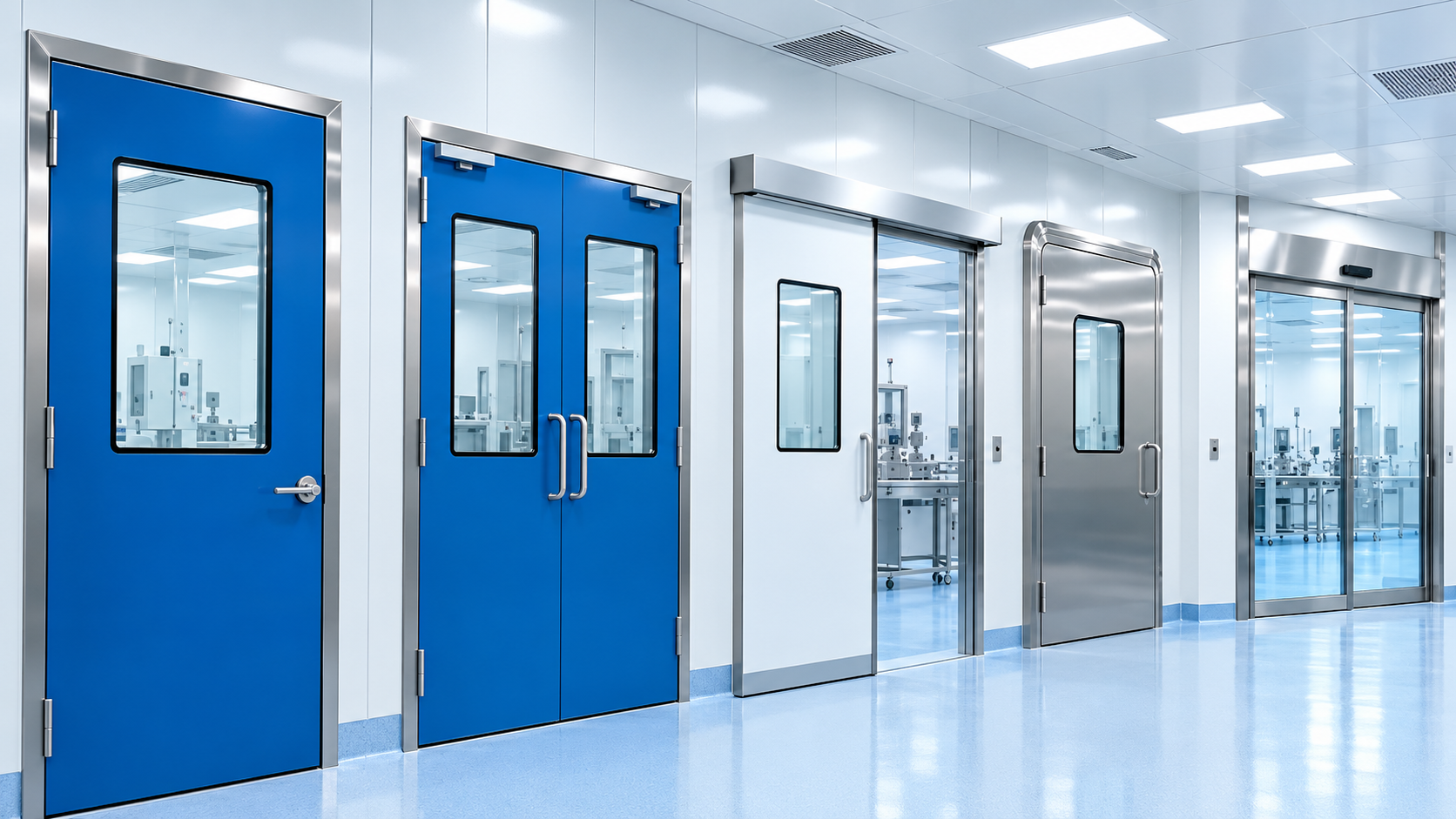 Pharmaceutical Cleanroom Doors: Types, Features and Benefits